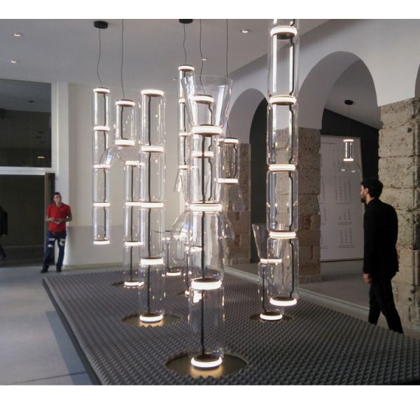 Modern Clear Glass Shade Nordic Pendant Light  Living Room Noctambule Pendant Lamp(WH-GP-153)