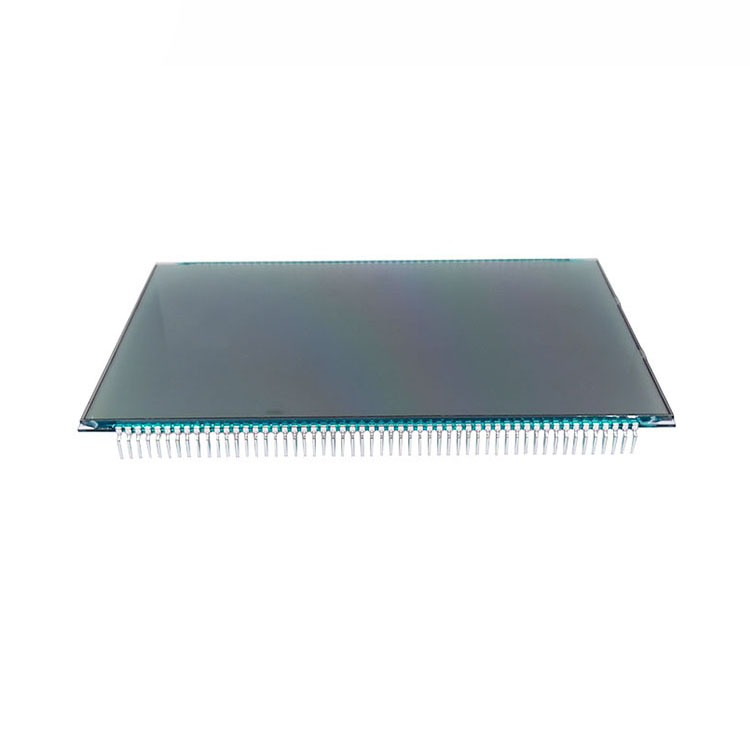 Large 7 Segment LCD Display with 153x96mm Screen Wire Mounting 6 O'clock Viewing Direction for Fuel Dispensers