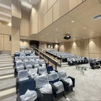 Panneau mural en bois acoustique micro perforé laminé sans couture 0,5 mm