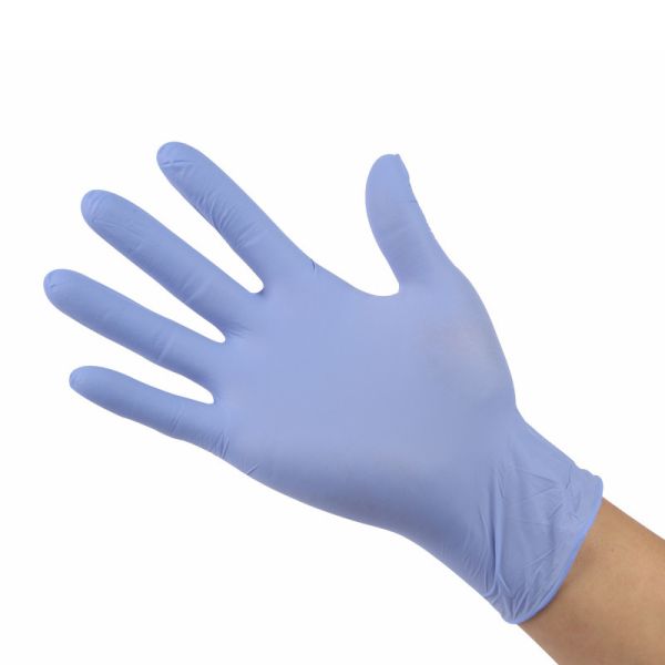Nitrile CE 100pcs Xxl Disposable Protective Gloves