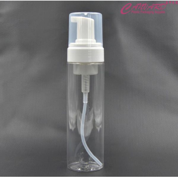 200ml clear foam bottle, foam pump bottle