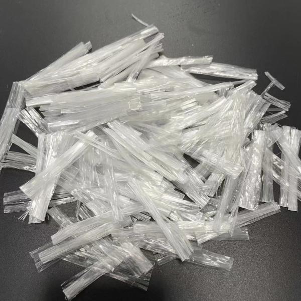 Water Insoluble Polypropylene PP Mesh Fiber For Concrete Construction