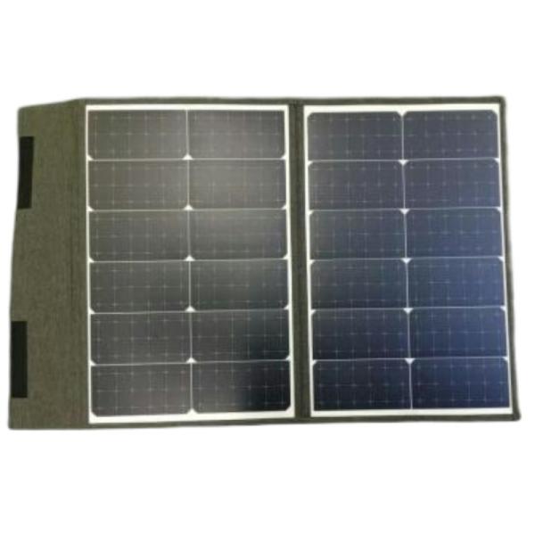 100W Lightweight 2-Fold Mono Solar Panel High Polymer Material for Camping and RV Use for Distributors Orders