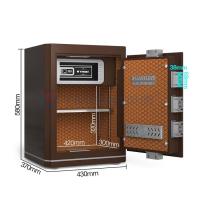 Alturas 580 mm caja de cerradura casera Alarma doble personalizada