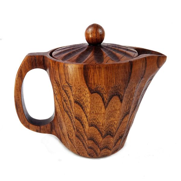 Multifunctional Wooden Drinking Cups , Handmade Wooden Cups Carefully Crafted