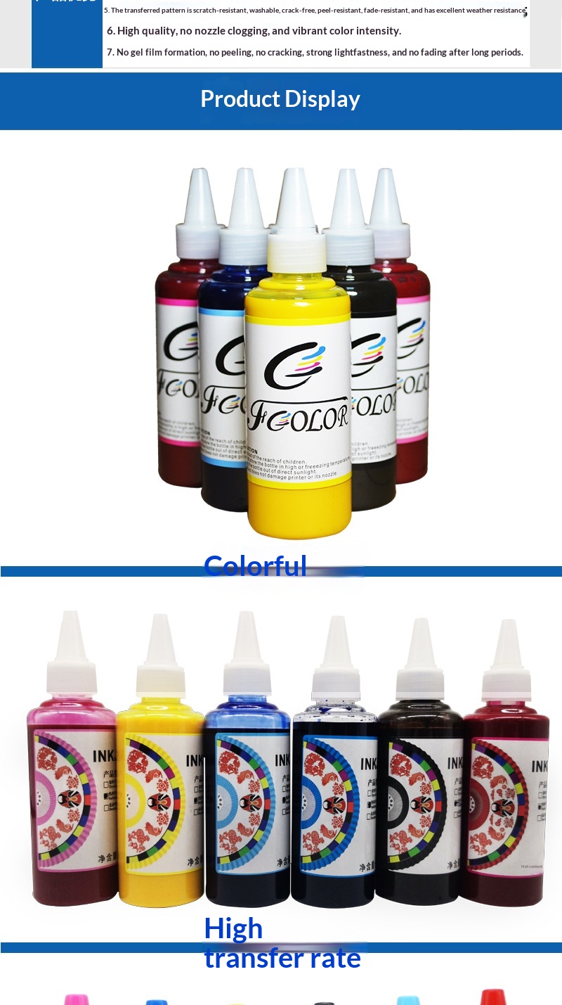 Special Black for Sublimation for for Clothing Transfer Printing Ace USD01/DSU01 Model
