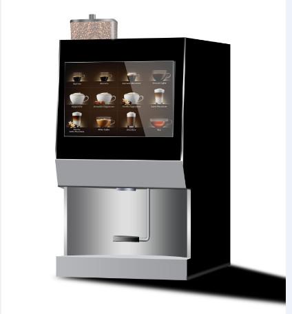 220V Auto Espresso Vending Machine with 15.6 Touch Screen