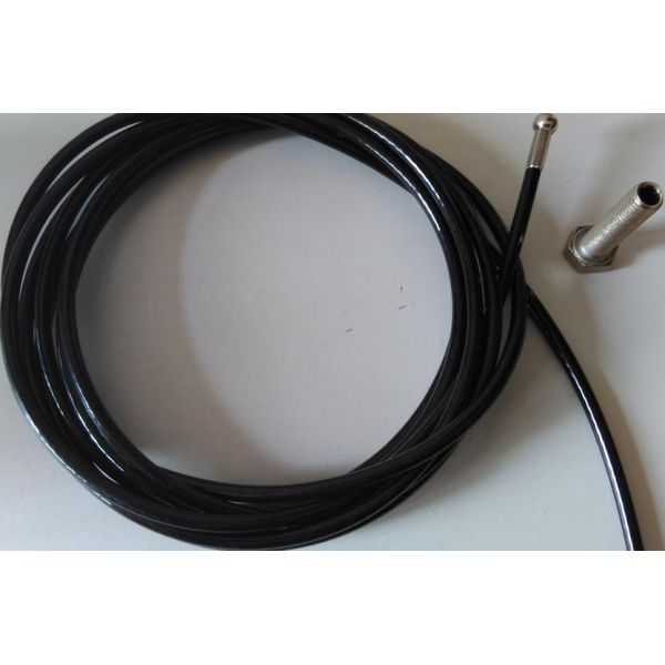 Black Gym Wire Rope , Nylon Coated Steel Cable For Commercial Fitness Clubs