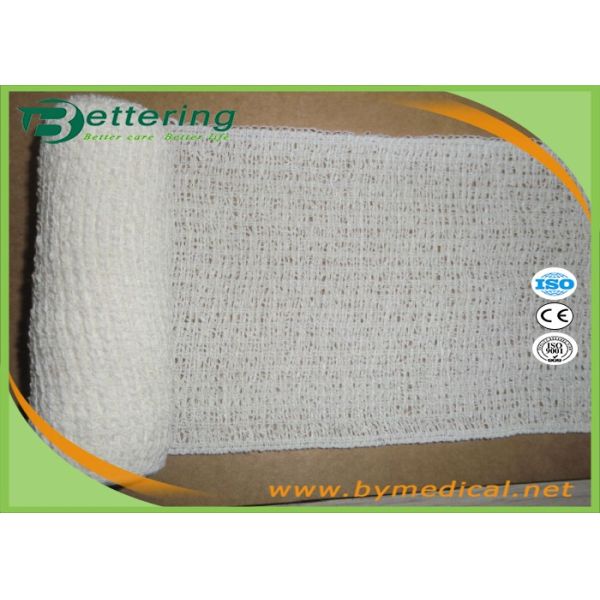 Cotton Spandex Medical Elastic Crepe Bandages Surgical Bandage Natural Colour