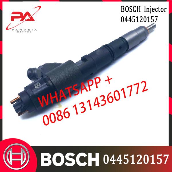 Injetor de combustível comum 504255185 do trilho da injeção de BOS-CH 0445120157 para Cummins
