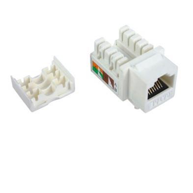 Padrões de ISO trapezoides de Toolless Jack Jack UTP do perfurador trapezoide de Cat5e RJ45 para baixo
