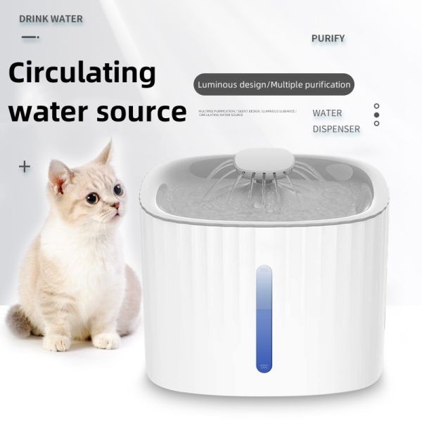 Cat Water Fountain Pet Drinking Fountain Smart Water Dispenser 3L Circulating Filter