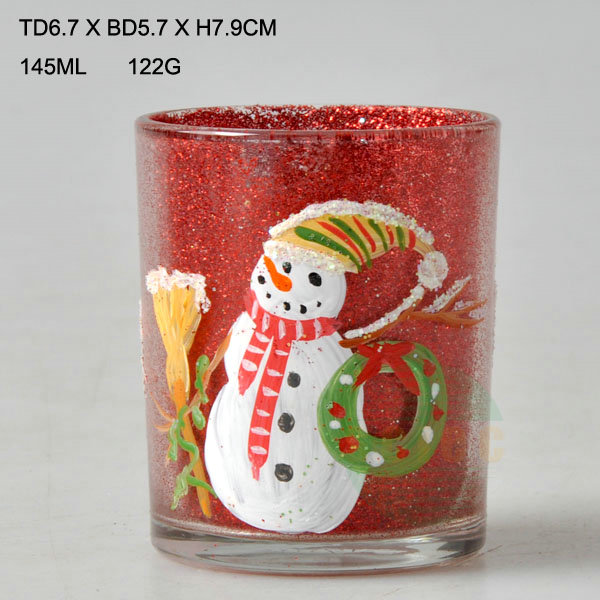 Stylish and Transparent Glass Storage Jar with Colored Plastic Cover 100% Food Safe