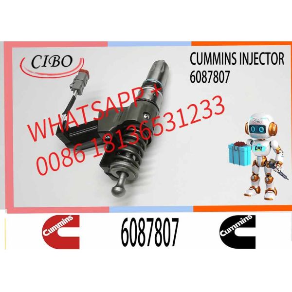 Refabricado Melhor preço Injetor de combustível comum ferroviário 4384360 6087807