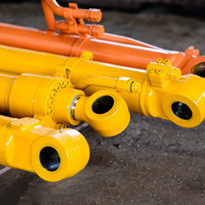 Цилиндр ведра экскаватора цилиндра PC100 экскаватора кота SY215C