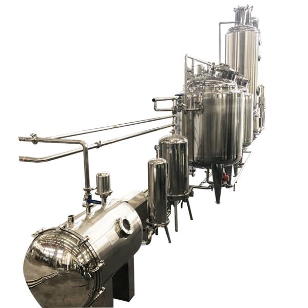 Máquina de aço inoxidável da extração de CBD para flores