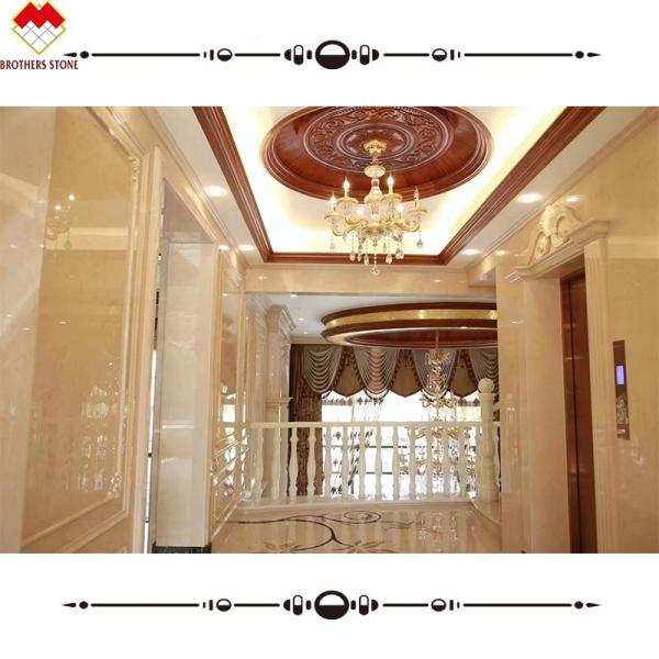 Standard or Customized Size White Onyx Marble Alabaster Stair Baluster for Luxury Homes