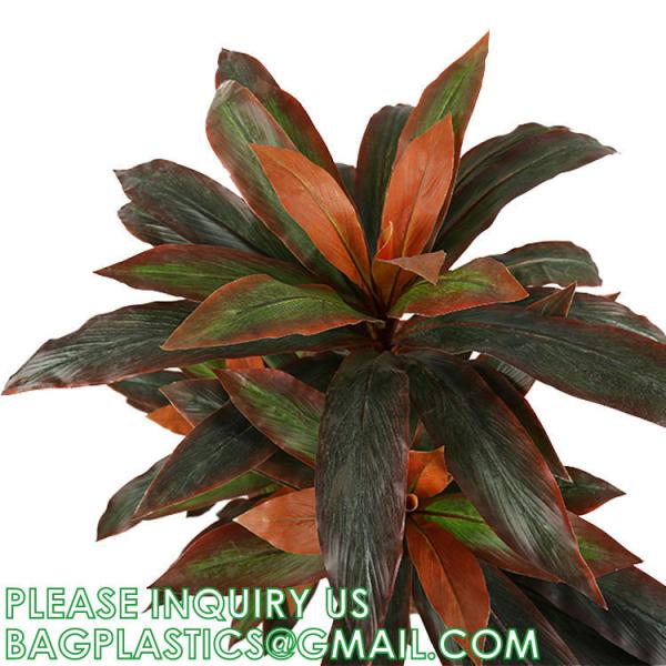 Dracaena Silk Plant Artificial 5ft Faux House Plants Evergreen Dracaena Marginata Fake Yucca Palm Trees in Pot