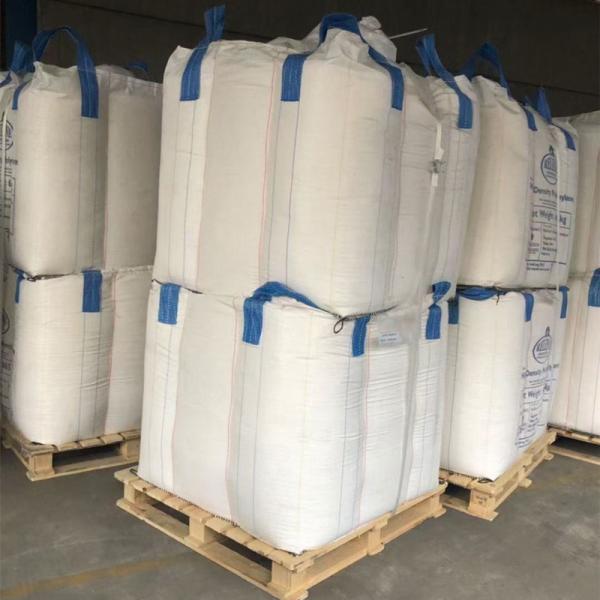 3000Lbs Top Spout Baffle FIBC Bulk Bag For Building Sand Cassava Powder Big Bag