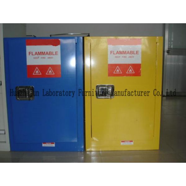 Moistureproof Lockable Chemical Cabinet For Flammables Anti Corrosion