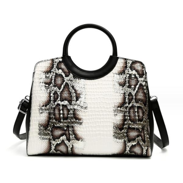 Large Capacity Women Shoulder Handbag Leopard Printed Fashionable Shoulder Bag