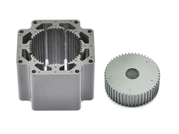 Rotor Estator Motor Elétrico Laminação Aço NEMA24 60mm Slot Pequeno/Grande Stepper