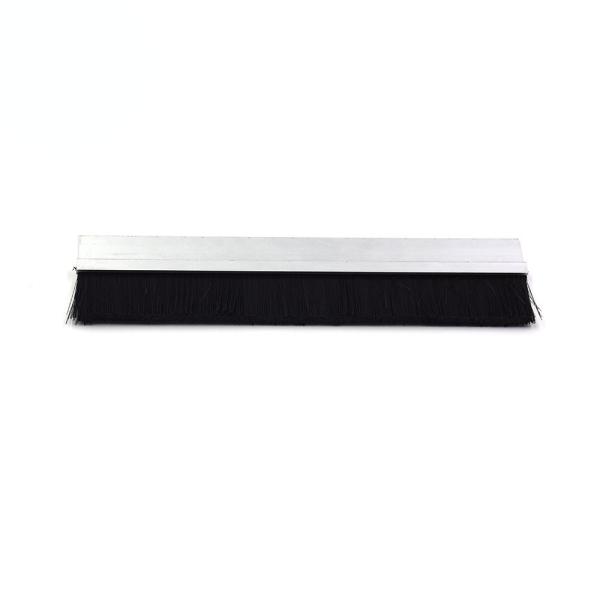 Flexible Door Bottom Brush , Garage Door Brush PP / Nylon Bristle Material