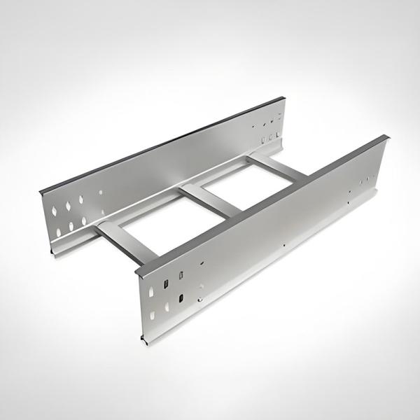Wall mounted Steel Cable Ladder Tray 100mm-1000mm Low Maintenance