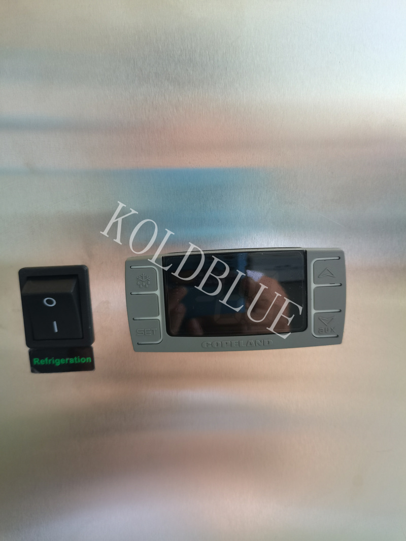 Commercial Seafood Display Refrigerator with Stainless Steel Cold Plate and Drain Tube FISH250