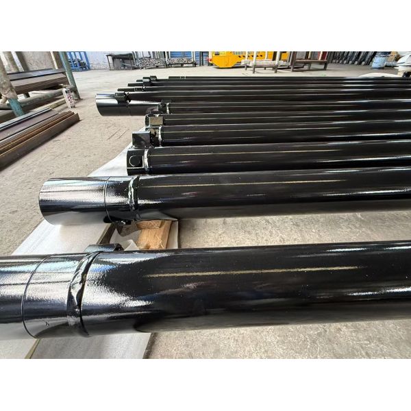 Heavy Duty Steel Telescopic Hydraulic Cylinder With Hard Chrome Plated Surface