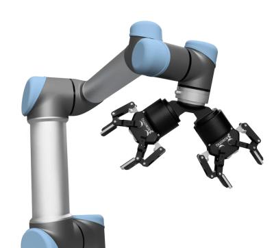 Carga útil colaboradora universal do braço 10kg do robô de UR10e com o prendedor do dedo de RobotiQ 2