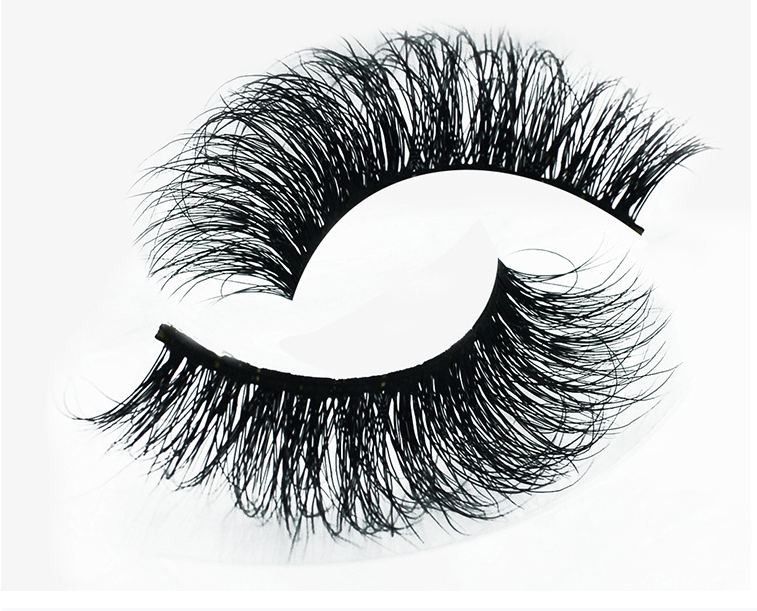 Professional Natural Fake Eyelashes , 3D Mink False Eyelashes For Dairly Makeup