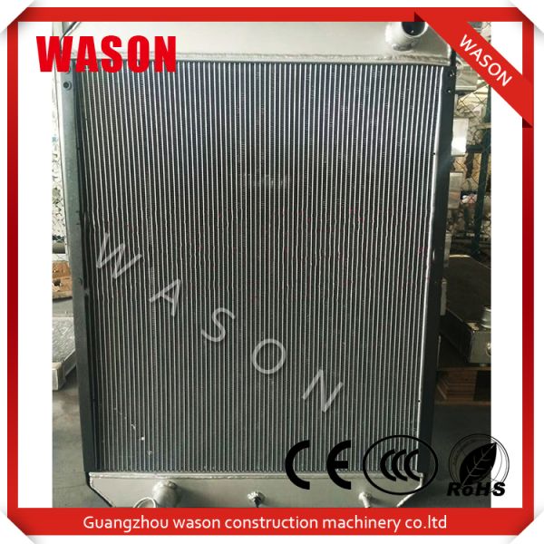 Aluminum Excavator Machine Parts Water Radiator For Hyundai R215-7