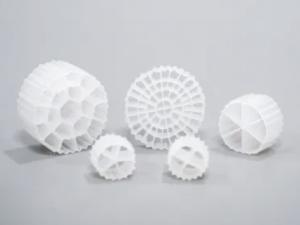 15mm Plastic Moving Bed Biofilm Reactor MBBR Biofilter Media Filler de cama