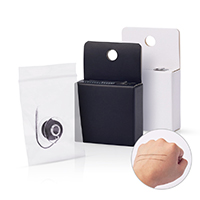 белая водоустойчивая ручка отметки брови 12g для располагать татуировки