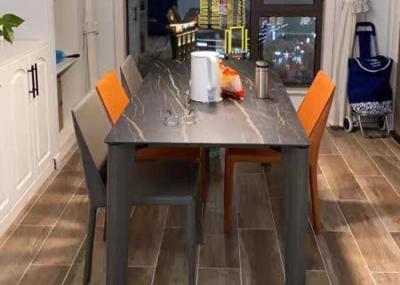 150kg Bearing PU Dining Chairs Kitchen Saddle Chair With Back Support