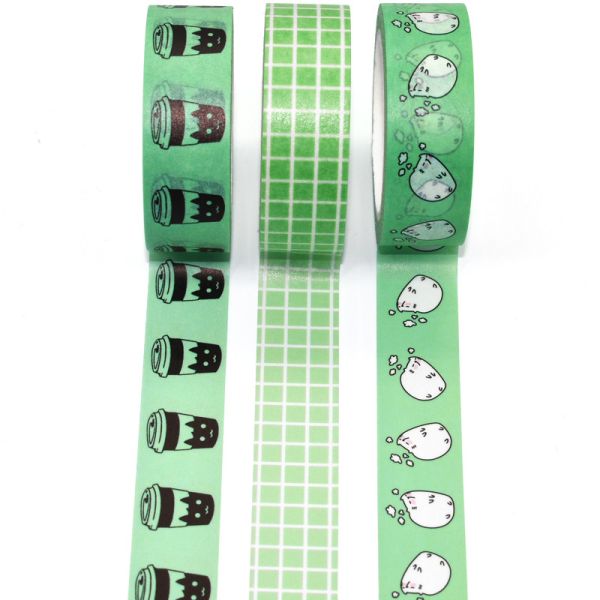 УЛЬТРАФИОЛЕТОВАЯ устойчивая слипчивая лента Washi радуги для упаковки подарочной коробки