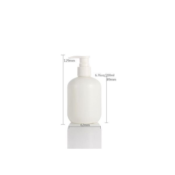 Chunky Body Milk Plastic 6.76oz 200ml Hand Sanitizer Bottle