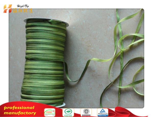 100% pure silk satin ribbon for embroidery home decoration,solid color,new color
