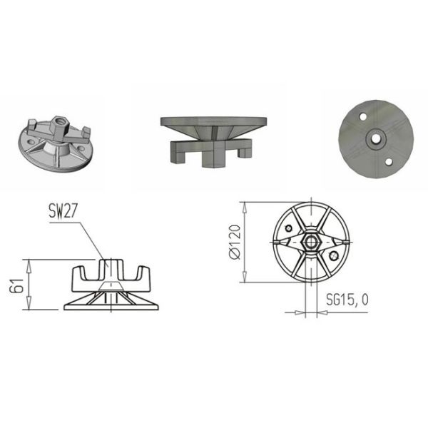 High Intensity Galvanized Concrete Formwork Accessories