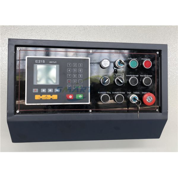 Excellent Reliabitity Hydraulic Guillotine Shearing Machine 16mm Plate Thickness