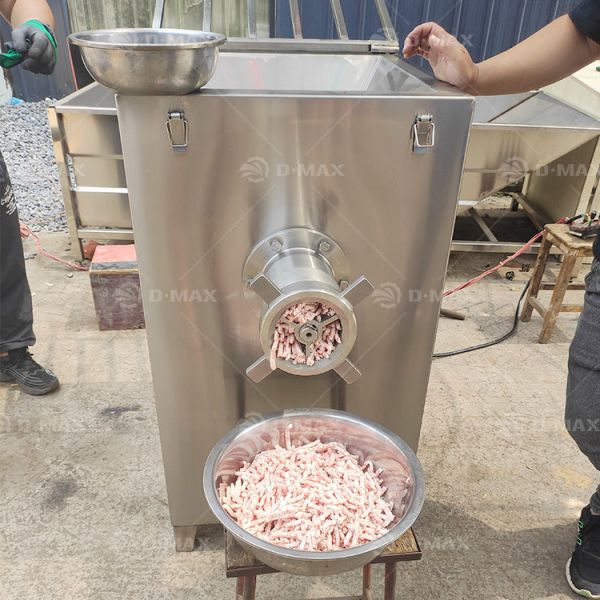 Stianless Steel Meat Cutting Machine for Food Industry Equipment and Large Frozen Meat
