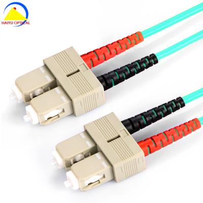 Cabo de remendo da fibra do conector 3.0mm do PVC SMA/MPO de FTTH LSZH