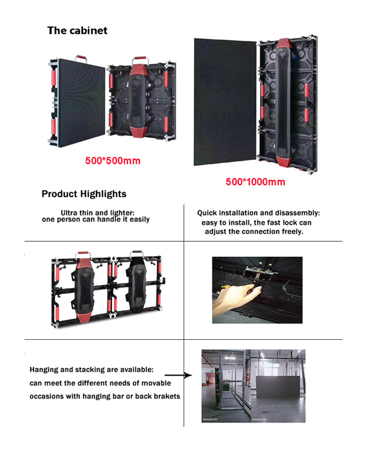 Превосходная стена СИД визуального эффекта P4.81 арендная видео-