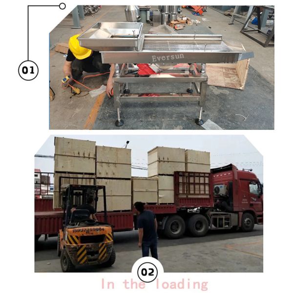 1 - 5 Layers Linear Vibrating Sieve Screen With Double Vibration Motor For Screening