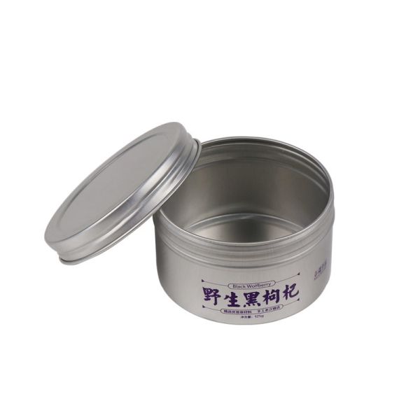 Screw Top Silk Screen Aluminum Canisters 20ml Metal Tin Can Container