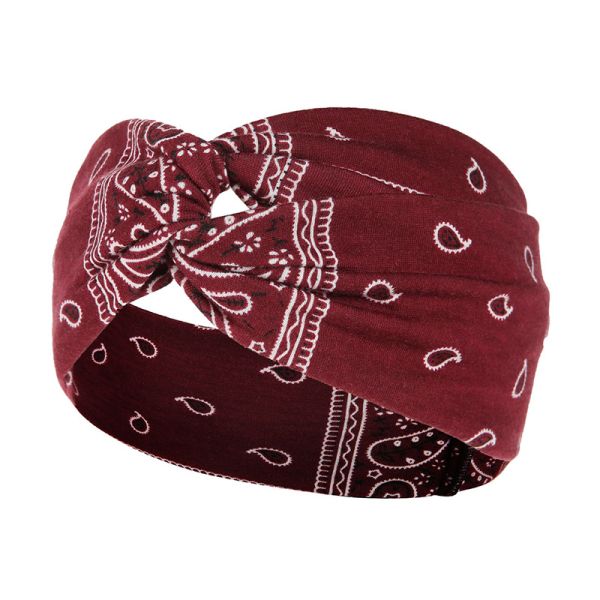 Anti Sweat Women Head Scarves Unisex Yoga Headbands For Short Hair