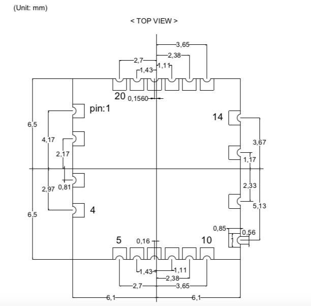 Модуль приемопередатчика BT4.2 2.4GHz RF WIFI Realtek беспроводной