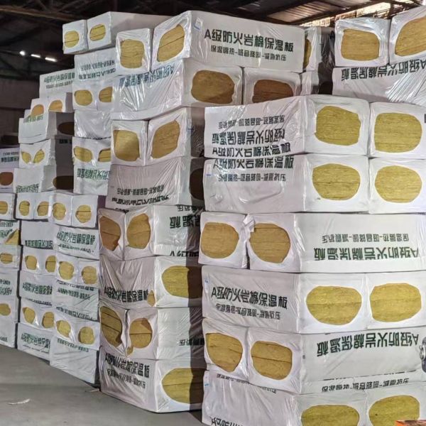 Excellent Hydrophobic Property Rockwool Insulation Sheets with Non-combustible Class A1 and Density 40-120 Kg/m³ for Commercial and Industrial Applications