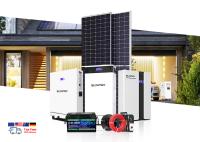 Off Grid Hybrid 8Kw 10Kw 20Kw 30Kw Panneaux solaires avec batterie et onduleur Kit complet Système d'énergie solaire